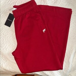 Fabletics Red Joggers